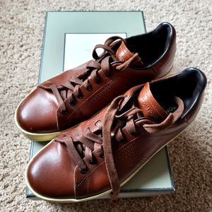 Tom Ford men's teak leather size UK size 6 runners = 8 mens